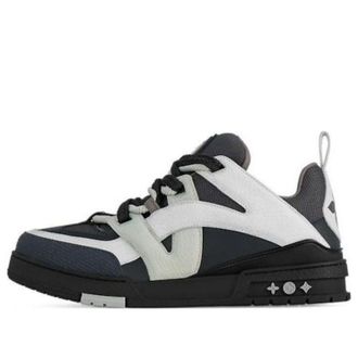Louis Vuitton LV Skate Sneakers Black White 1ABZ45