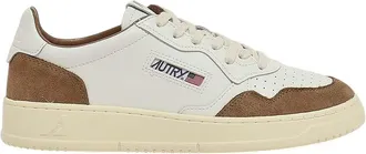 Autry Brown Color-Block Sneakers