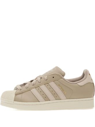 adidas Superstar II sneakers - women - Leather/Fabric/Rubber - 8.5 - Neutrals