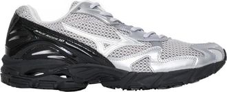 Mizuno Wave Rider 10 - Heren - Hardloopschoenen - Grijs - 42 EU - Leer - Fitness