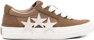 Amiri Star-embellished Suede Trainers