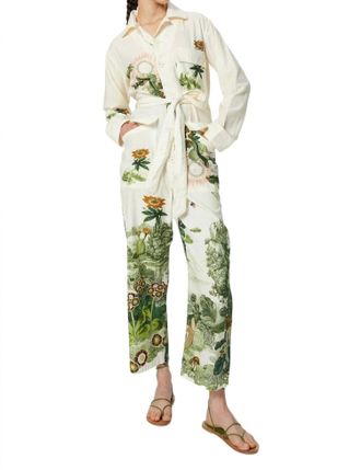 Chufy Sakura Jumpsuit In Eden Green