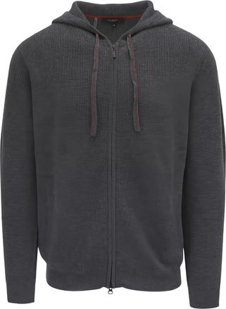 Kinross Cashmere Felpa con cappuccio - Grigio