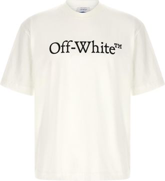 Off-white Cremewei&szlig;es Big Bookish Skate-T-Shirt