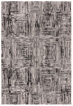 Novatrend Alfombra moderna de sal&oacute;n Gris 200x290 cm