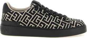 Balmain BlackWhite B-Court Sneakers