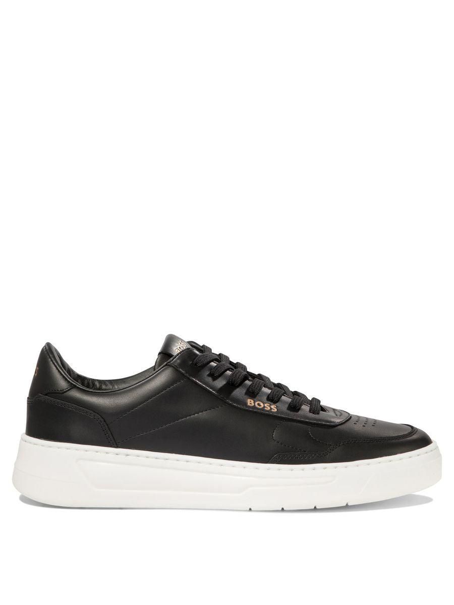 スニーカー BOSS Men Sneakers Black 1 50536504 001 BOSS: Sneakers men - Black 1 | Boss sneakers 50536504 online