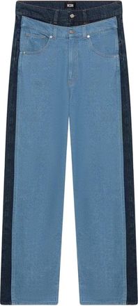GCDS Straight Jeans - Heren - Loose Fit Jeans - Blauw - W30 - Katoen - Jeans
