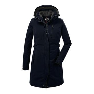 Killtec Jassen - Dames - Mantels - Blauw - Maat: 4XL
