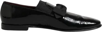 Dolce & Gabbana Leather Loafers Men Formal Dress Mens Shoes (Pre-Owned)