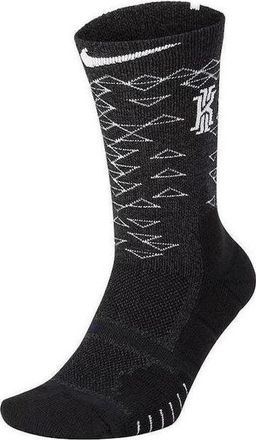 Nike Kyrie Elite Quick Crew Socks Black White SX6284-905