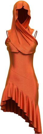 MACCAPANI Abito corto The Hood - Arancione