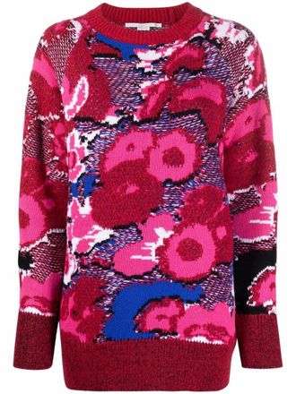Stella McCartney Intarsia trui - Roze