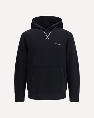 Givenchy Couture Seam Hoodie with logo Male XL