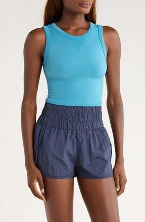 Free People FP Movement Free Throw Crop Muscle Tank Top in Celestial Blue at Nordstrom Rack, Size X-Small/small