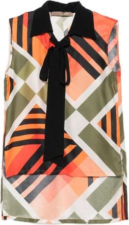 Simona Corsellini Donna, Camicette, Multicolore, S, new