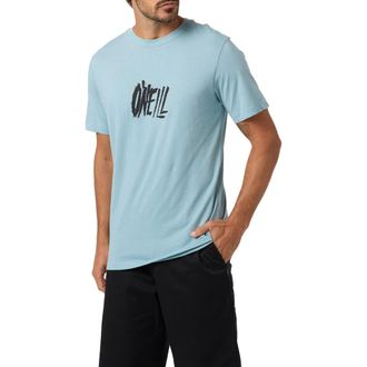 O'Neill Classic Cotton Graphic T-Shirt in Stone Blue at Nordstrom, Size Xx-Large