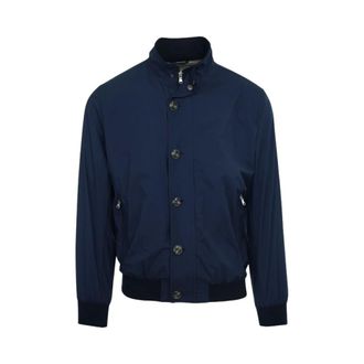 Barba Accessoires - Heren - Jassen - Blauw - Maat: M