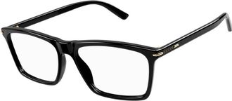 Gucci Acetaat zonnebril - Heren - Brillen - Zwart - 59 MM - Accessoires