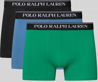 Ralph Lauren Skinny Fit Boxershorts aus Baumwoll-Mix im 3er-Pack in Gruen, Gr&ouml;&szlig;e XXL
