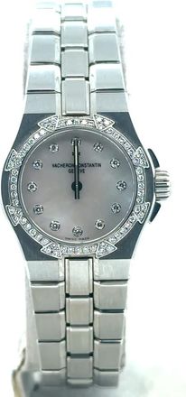 Vacheron Constantin Pre-owned Vacheron Constantin Ladies Overseas Quartz Diamond Ladies Watch 16550/423A-8881
