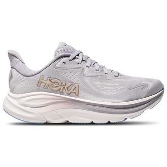Hoka One One Womens Clifton 10 - Running Shoes Ash/Fog/White Size 10.0