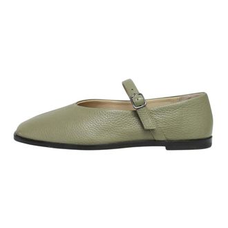 Max Mara Ballerinas, female, Green, Size: 10 US Mmlcippo Sandal