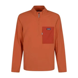 Patagonia Outdoor Tops, male, Orange, Size: XL Outdoor Everyday Marsupial Pullover
