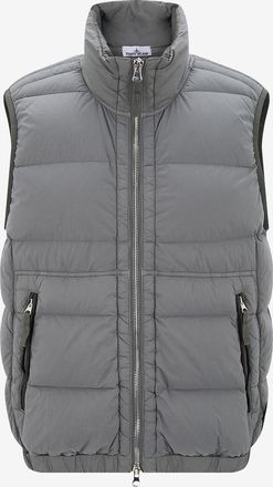 Stone Island &Auml;rmellose Daunenjacke G100007 Seamless Tunnel Nylon Down-TC