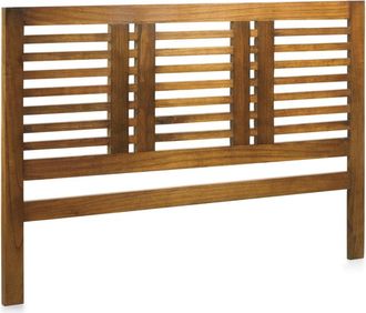 Moycor Cabecero de madera marr&oacute;n anch. 200 cm