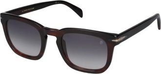 Eyewear by David Beckham Heren, Accessoires, Bruin, Maat: 50 MM