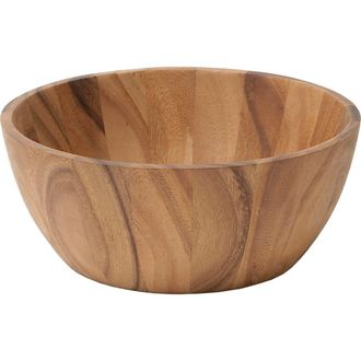 Frieling Acacia Wood Tulip Bowl, Small 2.5-Inch x 6.5-Inch Diameter in Brown at Nordstrom