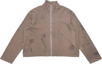 Our Legacy Shrunken Fullzip - Knitwear - Hombre - Beige - L