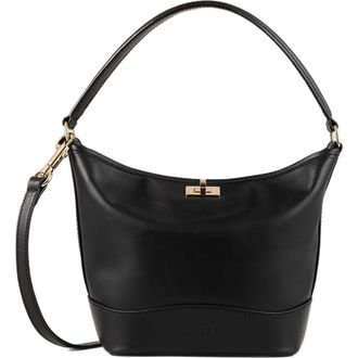 Sandro Tangoso mini leather bag in Black at Nordstrom, Size Medium