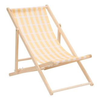 5five Simply Smart Silla De Jard&iacute;n Plegable Amarilla - 5five