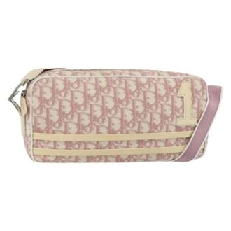 Dior Pre-owned Cross Body Bags, female, Pink, Size: ONE SIZE Pre-owned Plastic Shoulder Bag