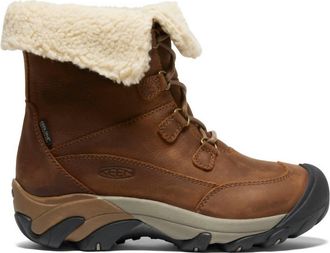 Keen Womens Betty Waterproof Short Boot In Brown/shitake