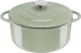 T-fal Cocotte - Tefal - Lov E2580404 - 25 Cm - Verde Musgo - Hierro Fundido Con Recubrimiento Antiadherente