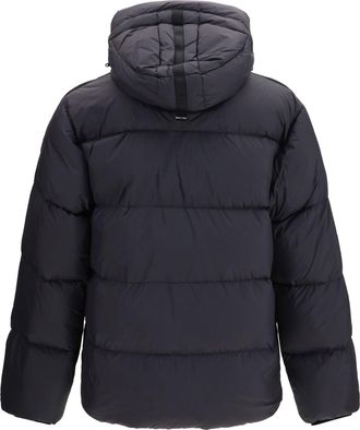 Parajumpers Mens Jacket Cloud Padded With Hood Black Down Coat