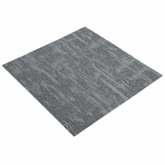 vidaXL Piastrella Per Tappeto Grigio Cemento 50 X 50 Cm 36 Pz Vidaxl