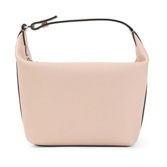 Valextra Handbags, female, Pink, Size: ONE SIZE Bonne Mine Calf Leather Mochi Pouch Bag