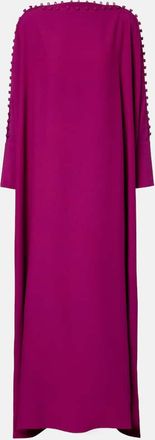 Taller Marmo Caftano in cr&ecirc;pe