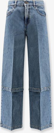 The Attico Jeans with Logo embroidery - THE ATTICO - gender_Woman