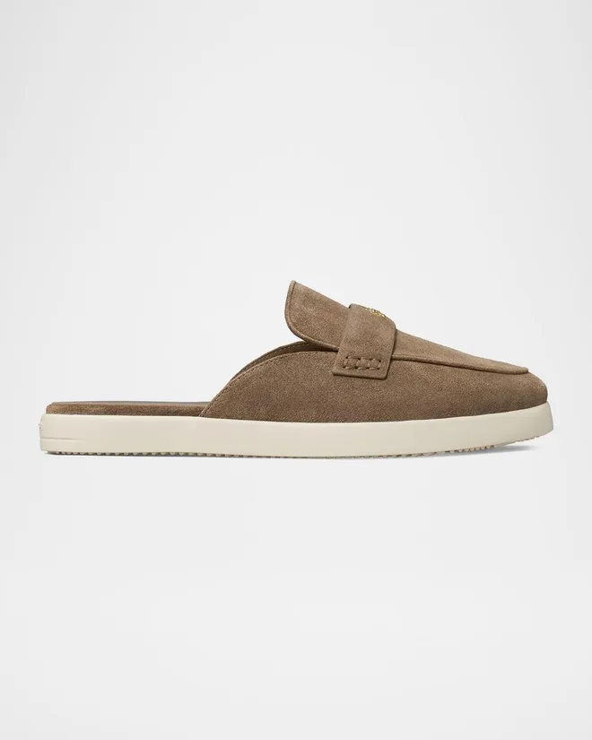 Suede Ballet Sport Mules
