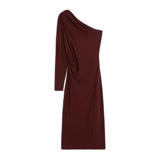 Max Mara Gargano Dress - Dames - Casual kleedjes - Rood - S - Kleedjes
