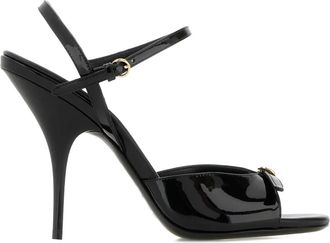 Miu Miu Sandali con fibbia - Nero