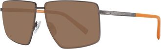 Timberland Mens Tb9210 Square Sunglasses - Tan - One Size
