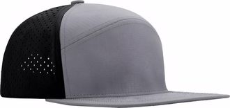 Feoya Mens Snapback Cap Womens Mesh Baseball Caps Waterproof Flat Brim Peak Caps for Men Women Adjustable Trucker Cap Unisex Strapback Cap 5 Panel Hat Breat