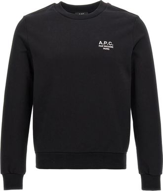 A.P.C. A.p.c., Heren, Sweatshirts & Hoodies, Zwart, Maat: XS Katoen