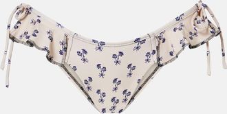 Montce Swim Slip bikini Cynthia con stampa floreale